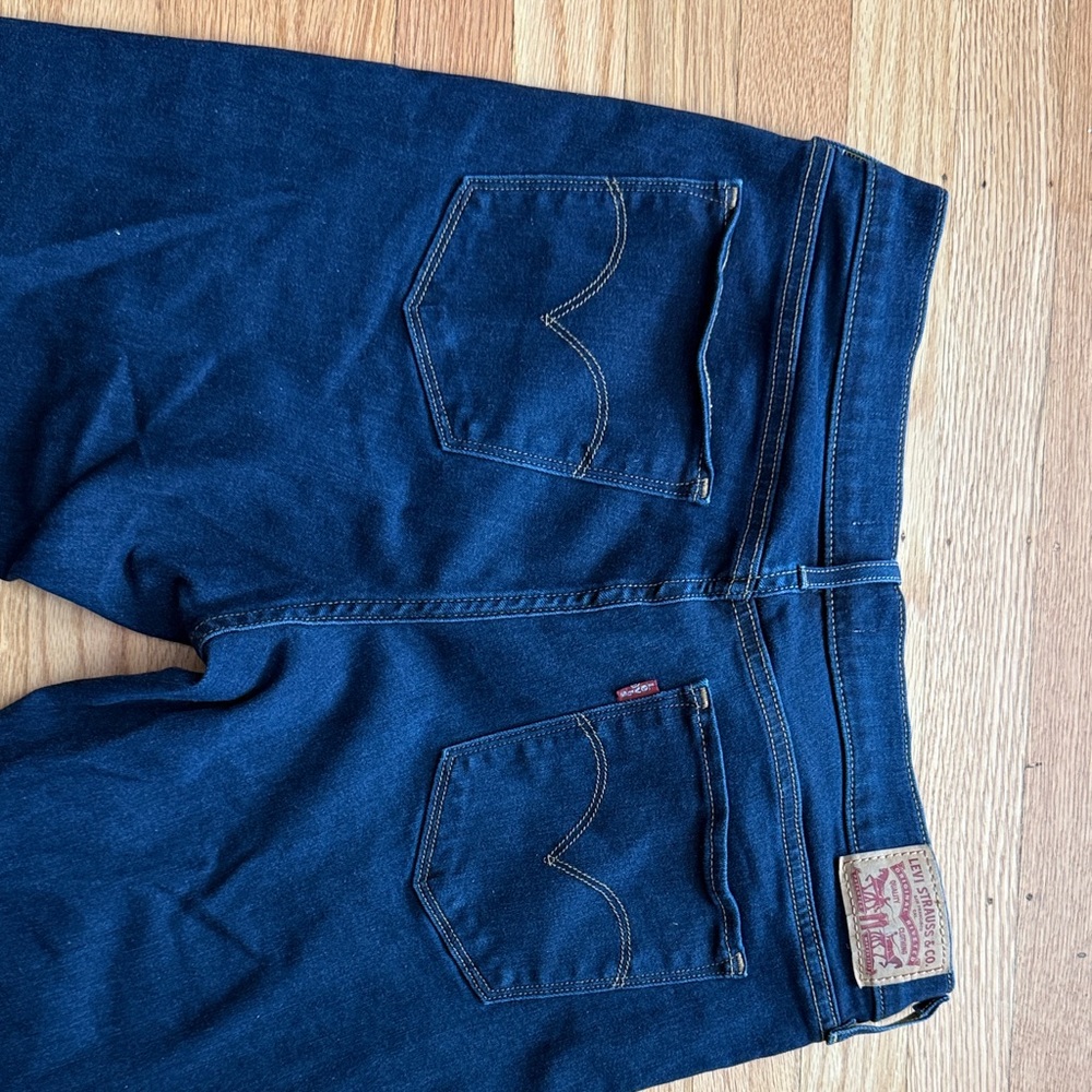 Levi's Dark Blue 311 Shaping Skinny Jeans - Picture 3 of 5